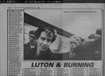 "Luton and Burning" New Musical Express Richard North  (once there, click image for larger text readable view)