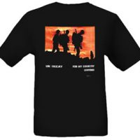'For My Country' T Shirt - Black
