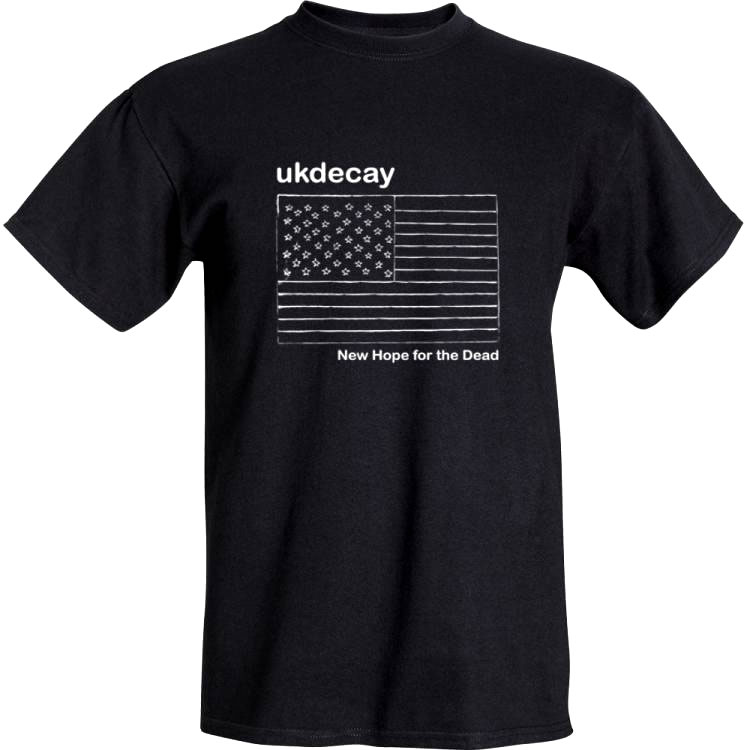 New Hope FTD on Black T Shirt - ukdecay-heritage