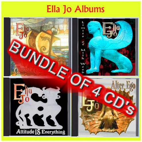 Ella Jo Complete set of four CD Album's